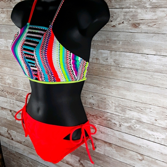 No Boundaries Other - No Boundaries, 2pc Multi color top and bottom,Sz M